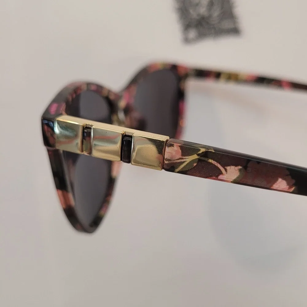 Foster Grant Sunglasses Women Floral Polarized Cat Eye 20034FGX019 POL - Picture 2 of 12